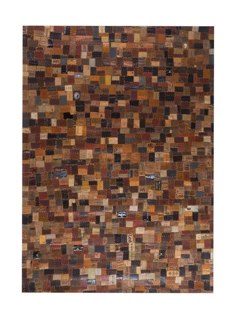 Alfombra Patch Leather 140 x 200 cm-0