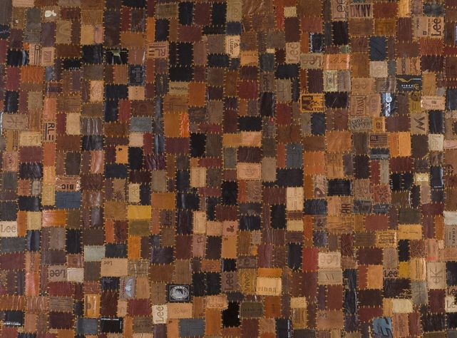 Alfombra Patch Leather 140 x 200 cm-2