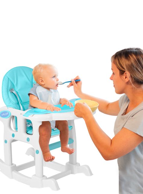 Silla de Comer New Fresh 3 Funciones Blue-5