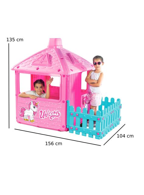 Casa de Juego con Jardín Unicornio-2