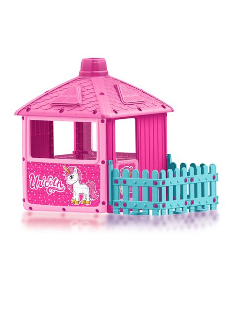 Casa de Juego con Jardín Unicornio-0