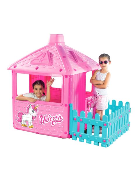 Casa de Juego con Jardín Unicornio-1
