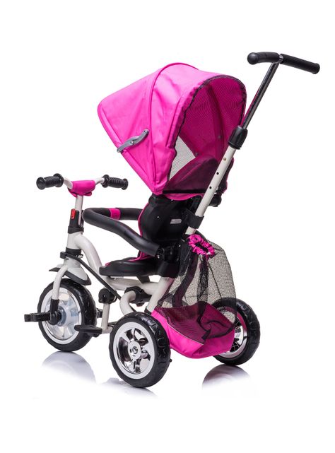 Triciclo Plegable Canopy Rosado-2