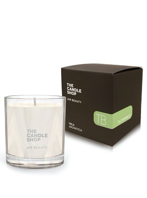 Vela Glossy Aromática Tilo Bamboo The Candle Shop-0
