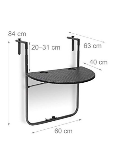 Mesa para Balcón 60 cm-2