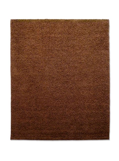 Bajada de Cama 50 x 100 cm Idetex Shaggy Lisa Chocolate-0