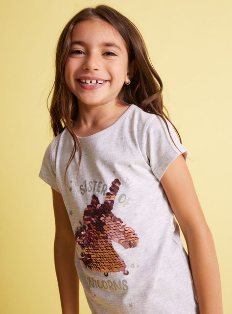 Polera con Estampado Lentejuelas Reversibles-1
