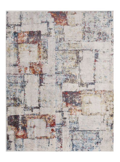 Alfombra Frise Logan 150x200 cm Crema-0