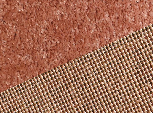 Alfombra Frise Lisa 150x200 cm Rosa-1