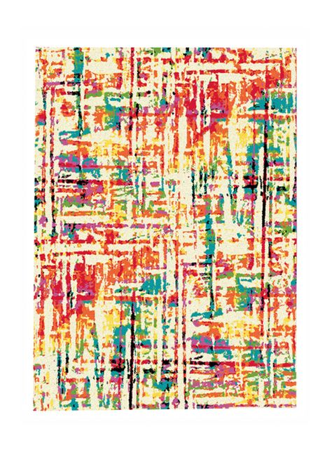 Alfombra Frise Avatar D4 150x200 cm Multicolor-0