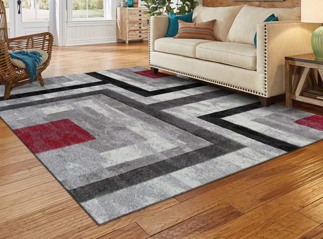 Alfombra Frise Carved Florida D3 150x200 cm Crema-2