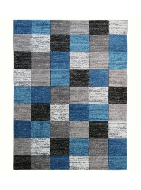 Alfombra Frise Carved Florida D4 150x200 cm Blue-0