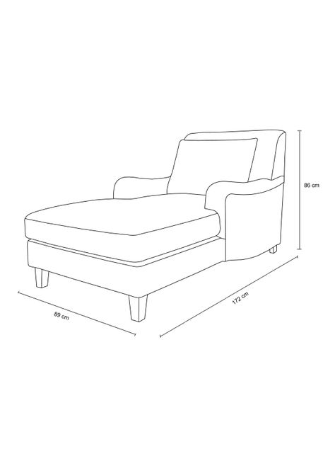 Chaise Longue Lyon Tela-2