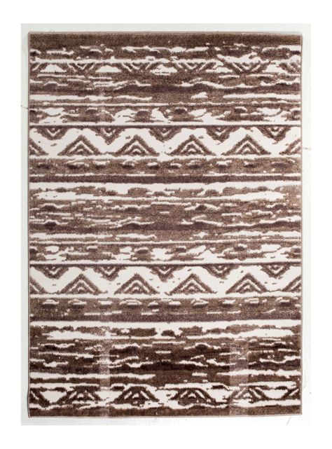 Alfombra Heatset Ethnic 160x230 cm Marrón-0