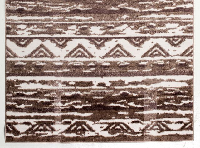 Alfombra Heatset Ethnic 160x230 cm Marrón-1