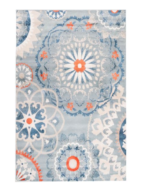Alfombra Compel 160x235 cm Light Blue-0