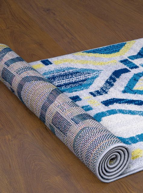Alfombra de Pasillo Elit 70x230 cm Azul-2