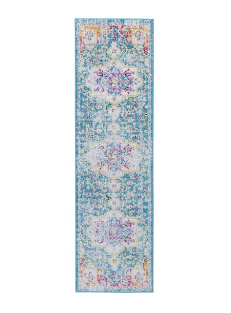 Alfombra de Pasillo 70 x 230 cm Elit78 Azul-0