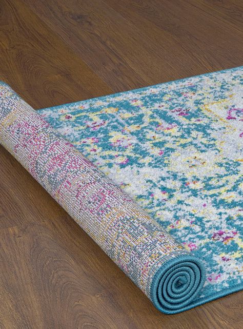 Alfombra de Pasillo 70 x 230 cm Elit78 Azul-2