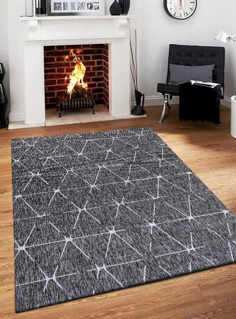Alfombra 160 x 230 cm Sisal Poseidón Gris-2