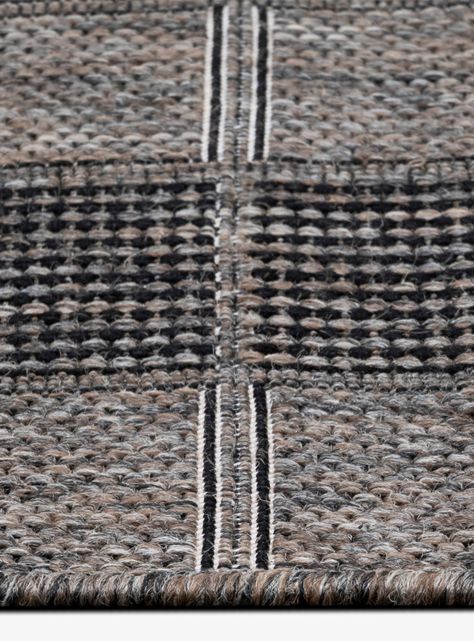 Alfombra Sisal Dawn 160x230 cm Negro-1