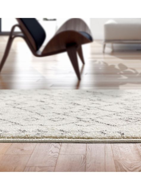 Alfombra de Pasillo 70 x 230 cm Modalfo Florida27 Blanco-5