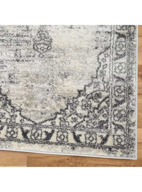 Alfombra de Pasillo 70 x 230 cm Modalfo Florida63 Gris-4