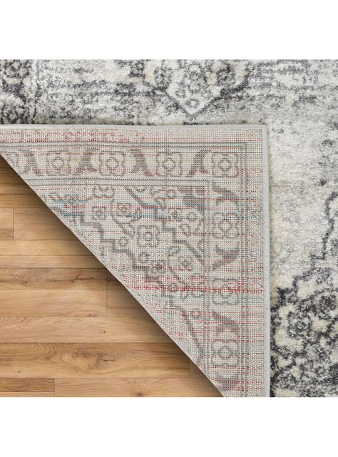 Alfombra de Pasillo 70 x 230 cm Modalfo Florida63 Gris-3