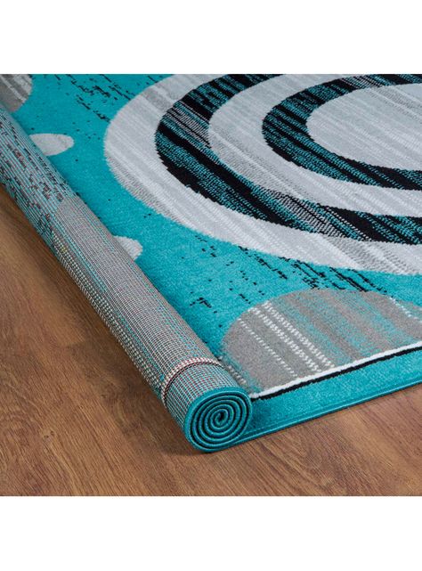 Alfombra 153 x 213 cm Modalfo Kashank 501 Azul-3
