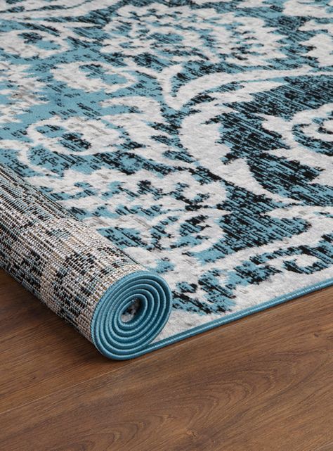 Alfombra 245 x 305 cm Kashank 506 Azul-3