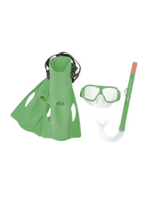 Kit Buceo con Aletas Verdes-0