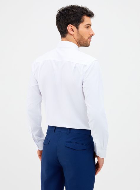 Camisa Rainforest de Vestir Clásica Blanca Semi Slim Rainforest-1