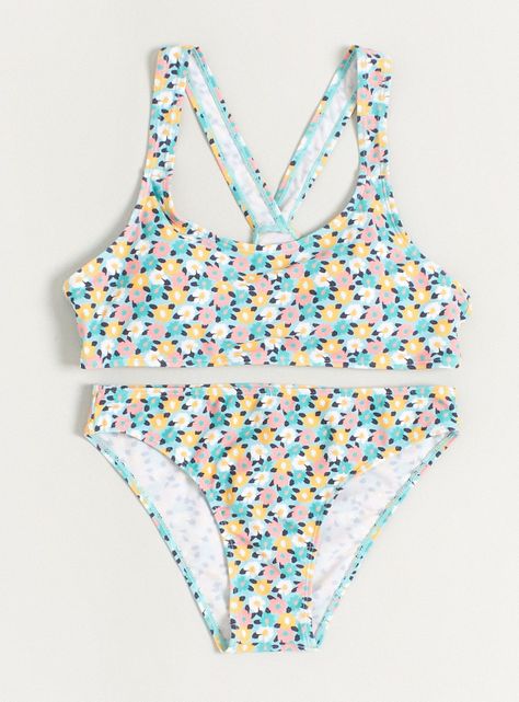 Bikini Full Estampado Básico 1-2