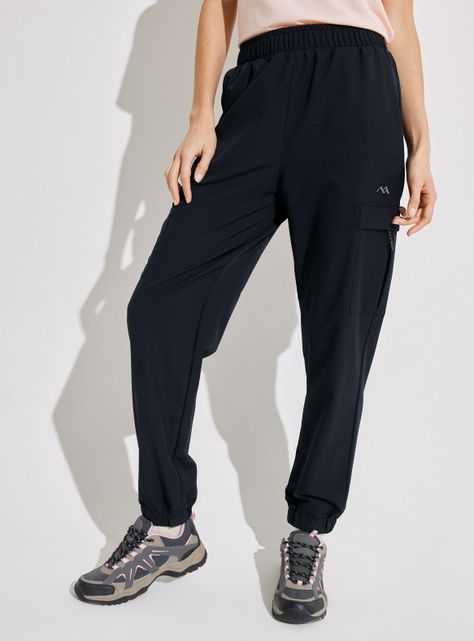 Pantalón con Puño Jogger Cargo-0