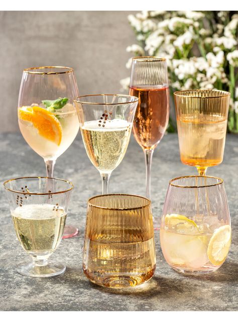 Set 4 Tumbler Ambar Gold-4
