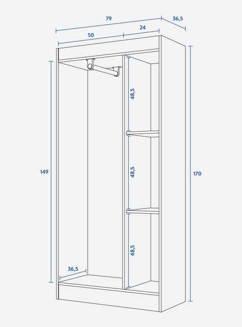 Set Muebles Dormitorio Clóset Trancura + Clóset Pasco-2