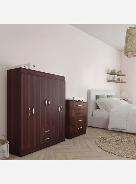 Set Muebles Dormitorio Clóset Trancura + Cómoda Fénix-4