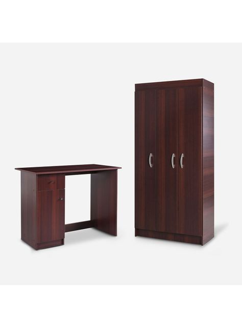 Set Muebles Dormitorio Clóset Pasco 3P + Escritorio 1C 1P-0