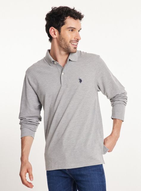 Polera Manga Larga Piqué-0