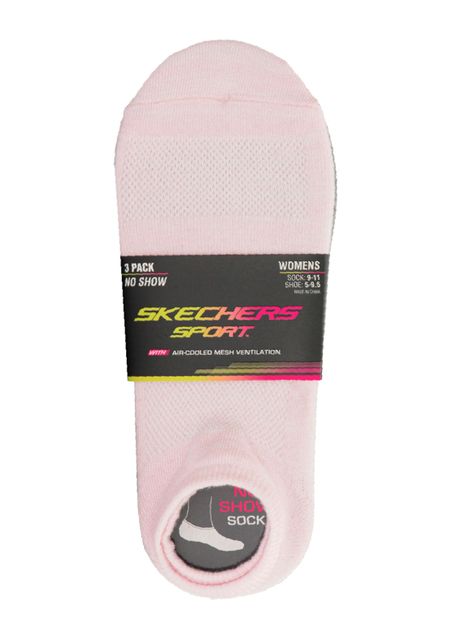 Calcetín 3Pack Mujer Non Terry Super No Show 9-11-4