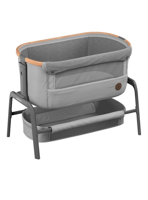 Cuna Colecho Lora Essential Gris-1