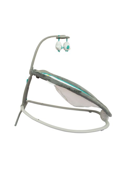 Silla Nido Mecedora Plegable Plástico Verde-3