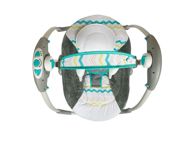 Silla Infanti Nido Mecedora Swing Plástico Verde Infanti-3