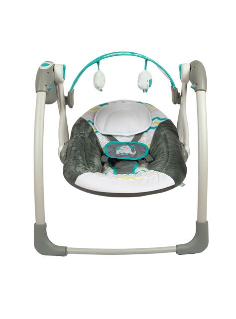 Silla Infanti Nido Mecedora Swing Plástico Verde Infanti-4
