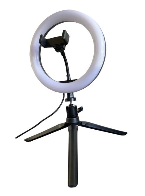 Aro de Luz TGB 20 cm Negro VIVRLRGB8-0