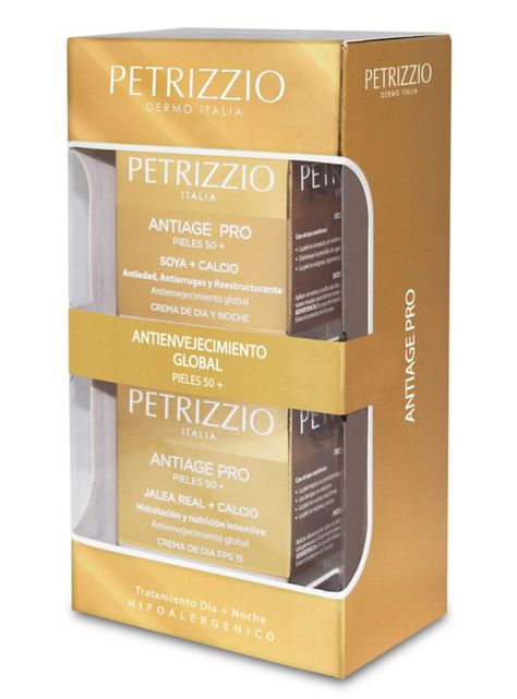 Set Petrizzio Tratamiento Facial Antiage Pro Soya 50 gr-0