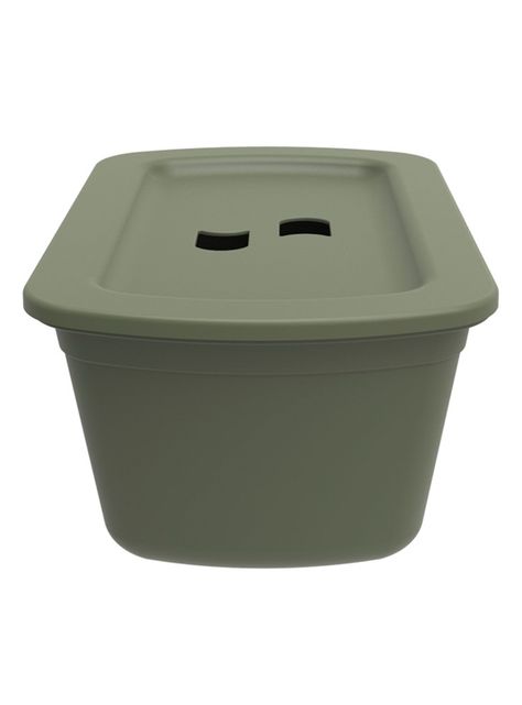 Canasta Organizadora 5 L Mate con Tapa-2