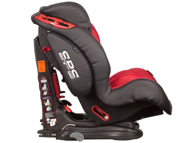 Butaca Infanti Elite SPS Isofix Rojo y Negro-7