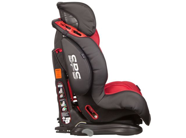 Butaca Infanti Elite SPS Isofix Rojo y Negro-4