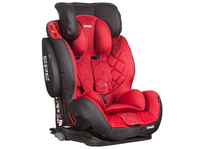 Butaca Infanti Elite SPS Isofix Rojo y Negro-1